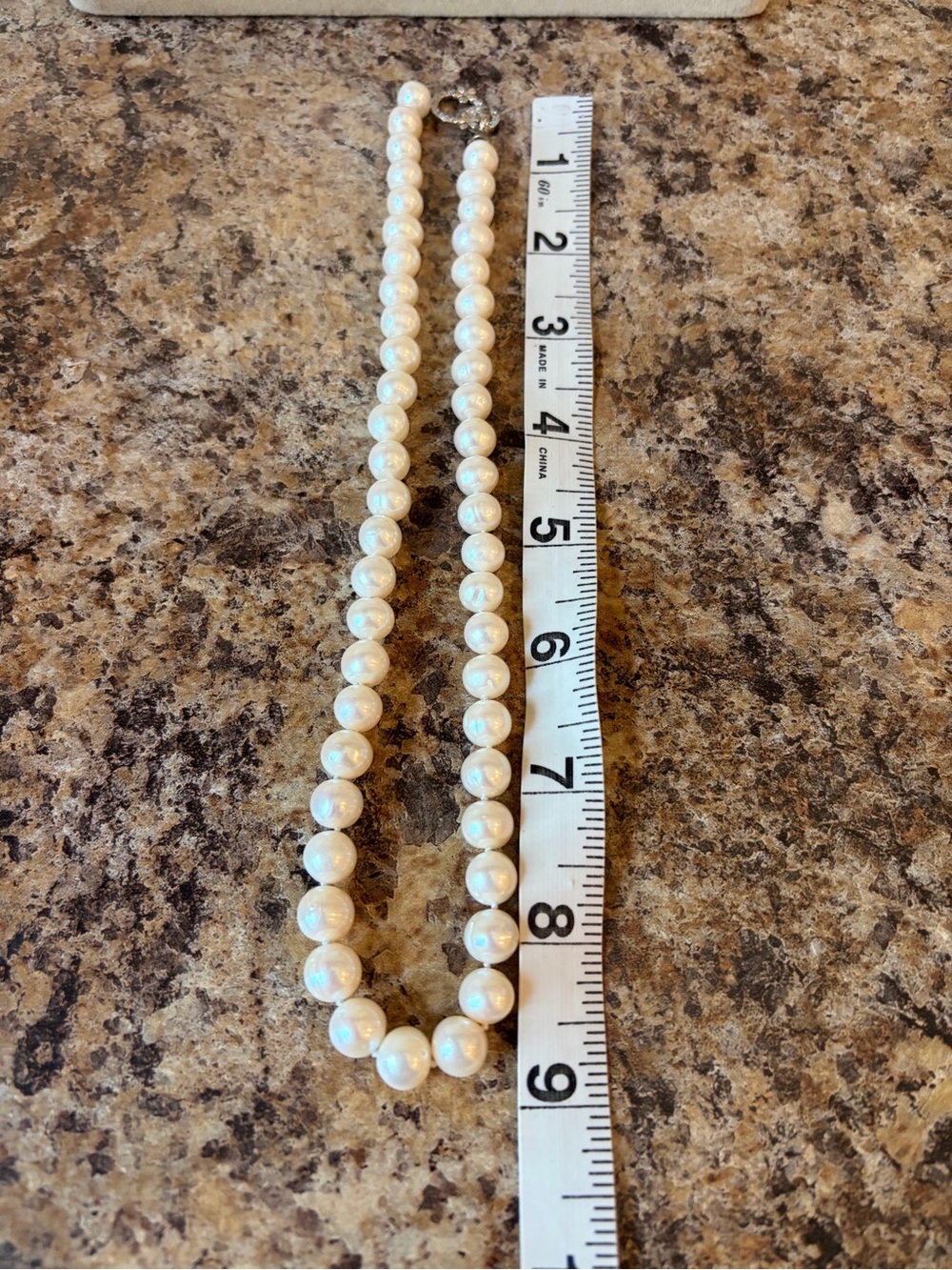Lucy Jewelry Classic Pearl Strand Necklace - Picture 4 of 4